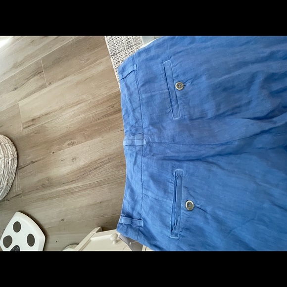 Women's 120 Lino Bermuda walking shorts - NWT size 6 or European size 38 - Picture 3 of 5